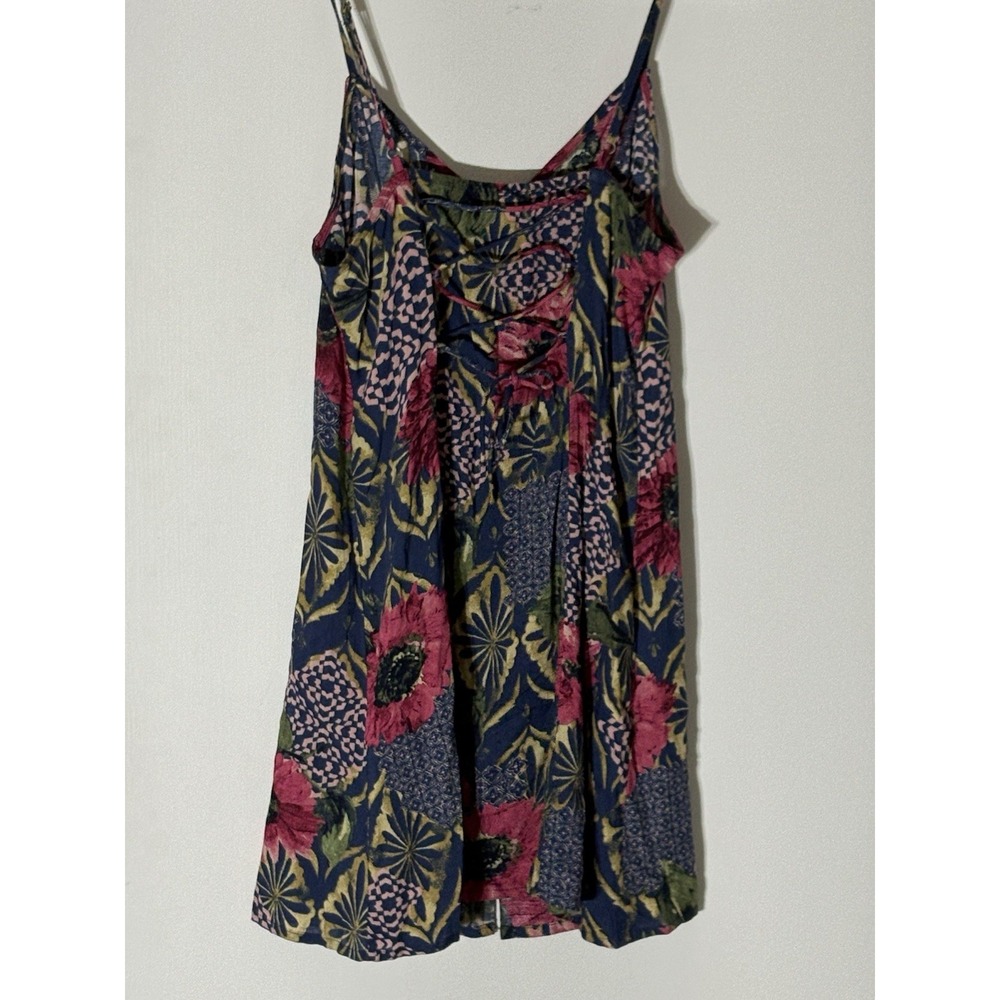 Abercrombie & Fitch Floral Mini Babydoll Cottage Core Boho Resort Y2K  M - Picture 3 of 13